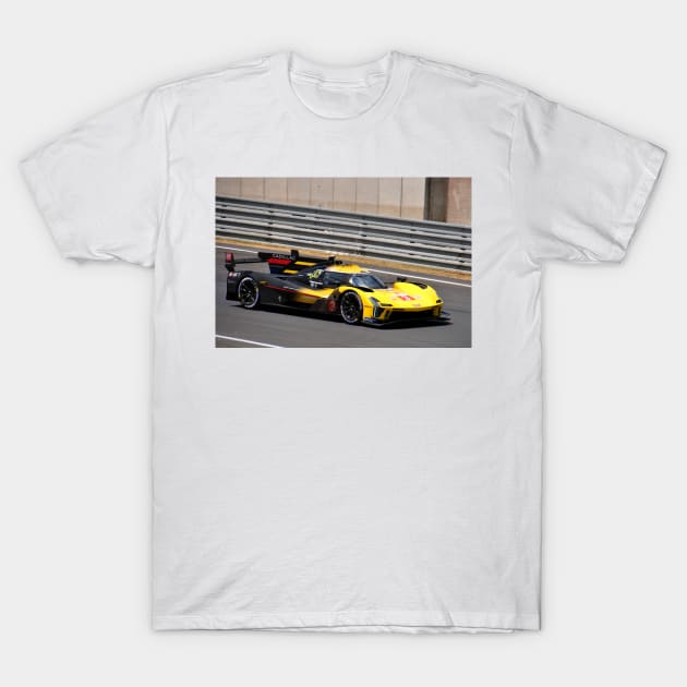 Cadillac V Series R no3 24 Hours of Le Mans 2023 T-Shirt by AndyEvansPhotos